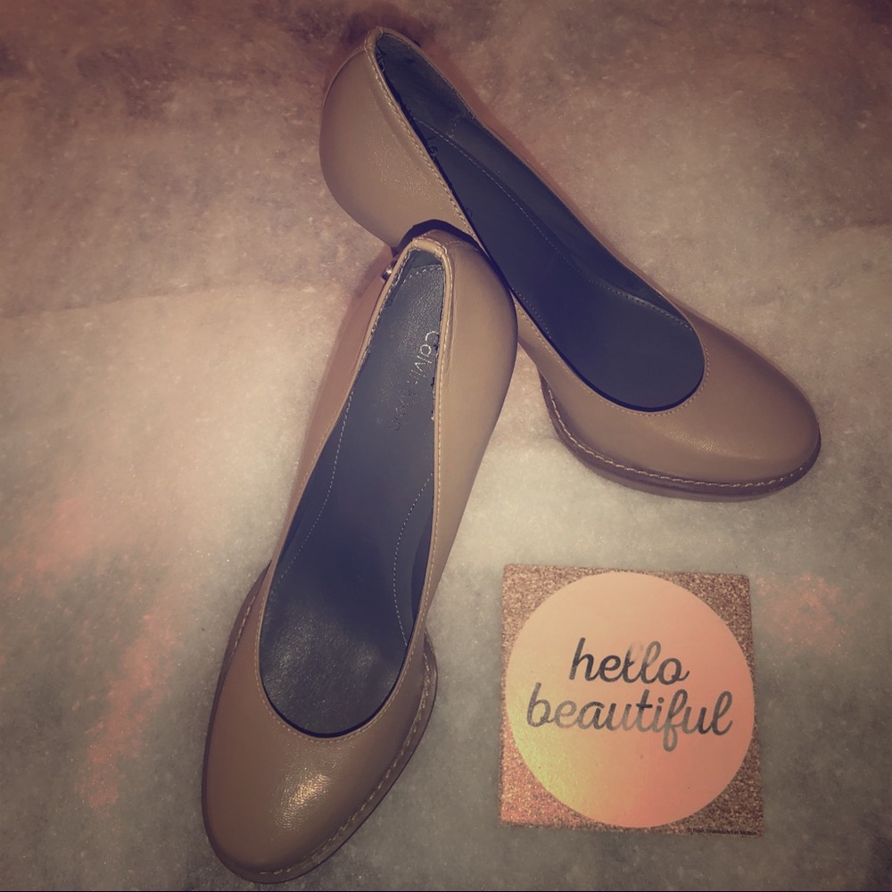 Calvin Klein Platform Pumps
